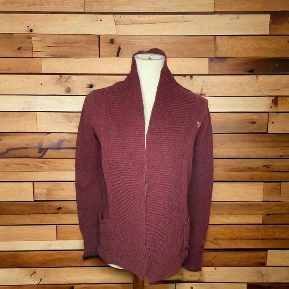 Hollister Cardigan Wraparound Sweater Open Front Women Long Sleeves